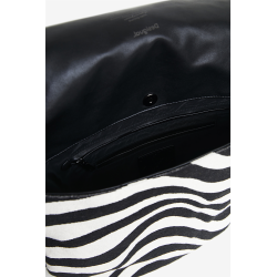 sac a main noir et blanc