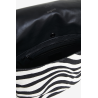 sac a main noir et blanc