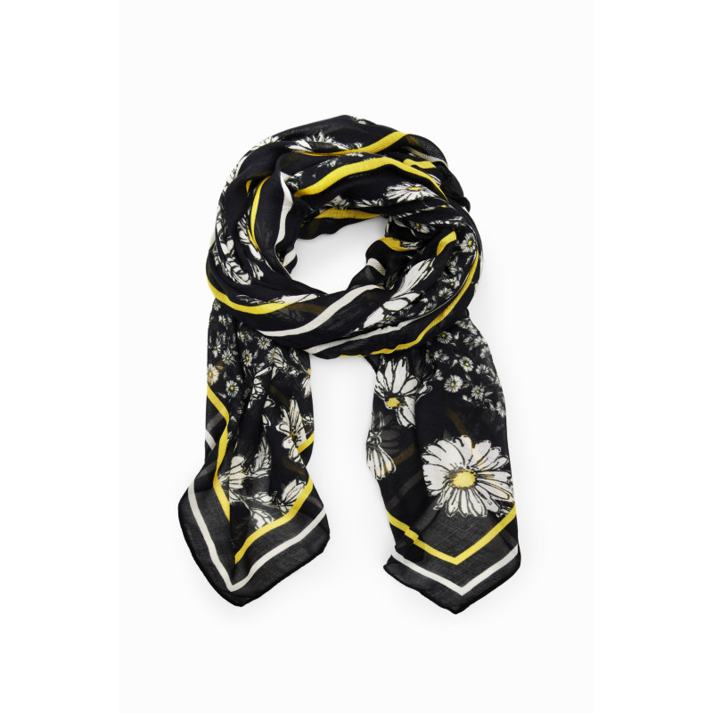 Foulard imprimé marguerites Desigual
