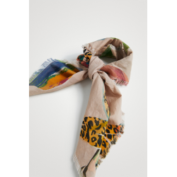 foulard beige