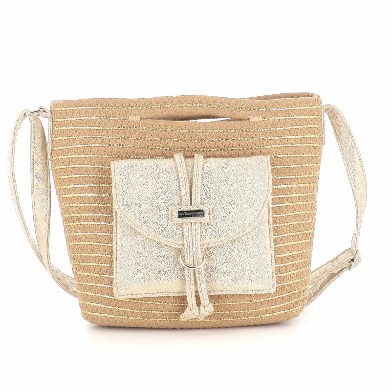 Sac à main beige Les Tropéziennes