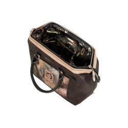 Sac Bowling Marron Foncé Anekke