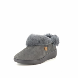 Pantoufles Grises en Cuir Nubuck JOSEF SEIBEL