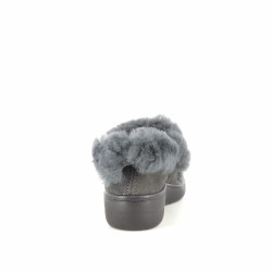 Pantoufles Grises en Cuir Nubuck JOSEF SEIBEL