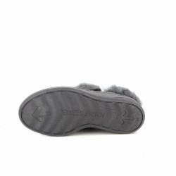 Pantoufles Grises en Cuir Nubuck JOSEF SEIBEL