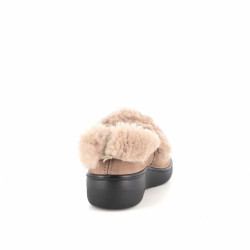 Pantoufles Beiges en Cuir Nubuck JOSEF SEIBEL