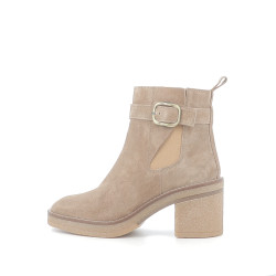 Bottines Beige Taupe