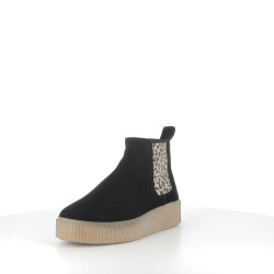 Boots Ferakis noir boots léopard