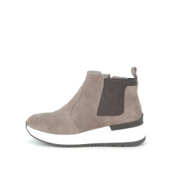 Chaussures Montantes Taupe en daim TBS