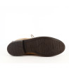 Bottine Marco Tozzi beige en cuir daim avec doublure - Anjou-chaussures