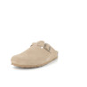 Mules suede mushroom