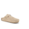 Mules suede mushroom
