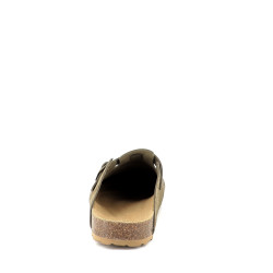 Mules suede trebol