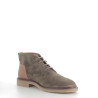 Baskets hautes en cuir vert
