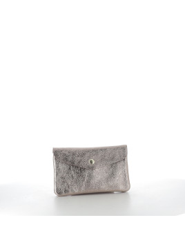 Pochette porte-monnaie marron