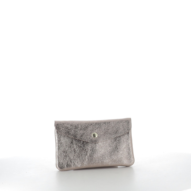 Pochette porte-monnaie marron