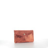 Pochette porte-monnaie orange