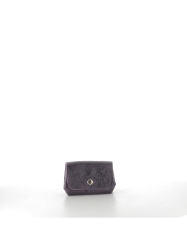 pochette porte-monnaie violet