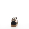 Baskets basses marron synthetique