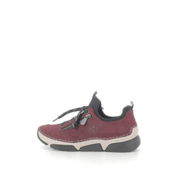 baskets basses rouge