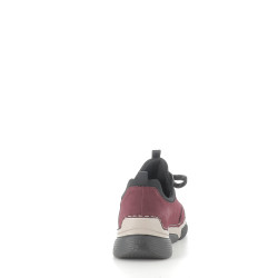 baskets basses rouge