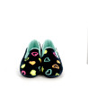 Chaussons en textile doux bleu marine de Semelflex