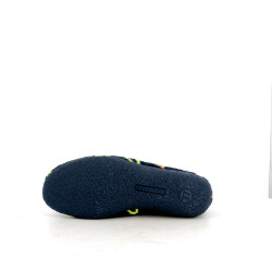 Chaussons en textile doux bleu marine de Semelflex