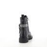 Boots noires avec détail argenté