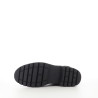 Boots noires avec détail argenté