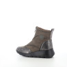 Bottines textile vert
