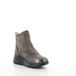 Bottines textile vert
