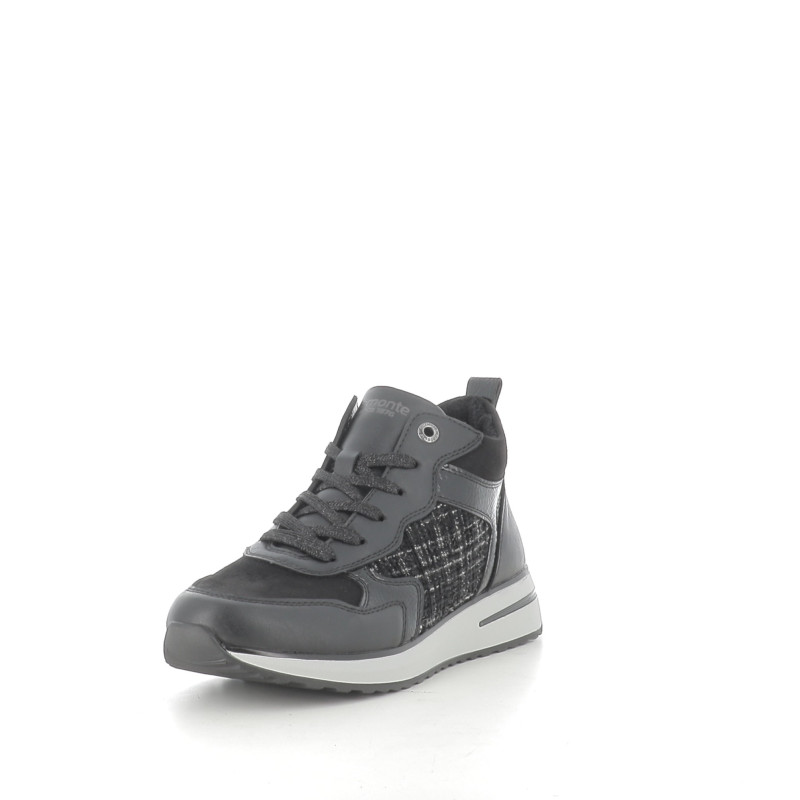Baskets Hautes Noires Vegan