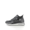 Baskets Hautes Noires Vegan