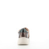 Baskets Hautes Marron Taupe zip