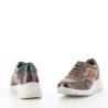 Baskets Hautes Marron Taupe