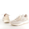 Baskets en textile rose gold TBS les marinières