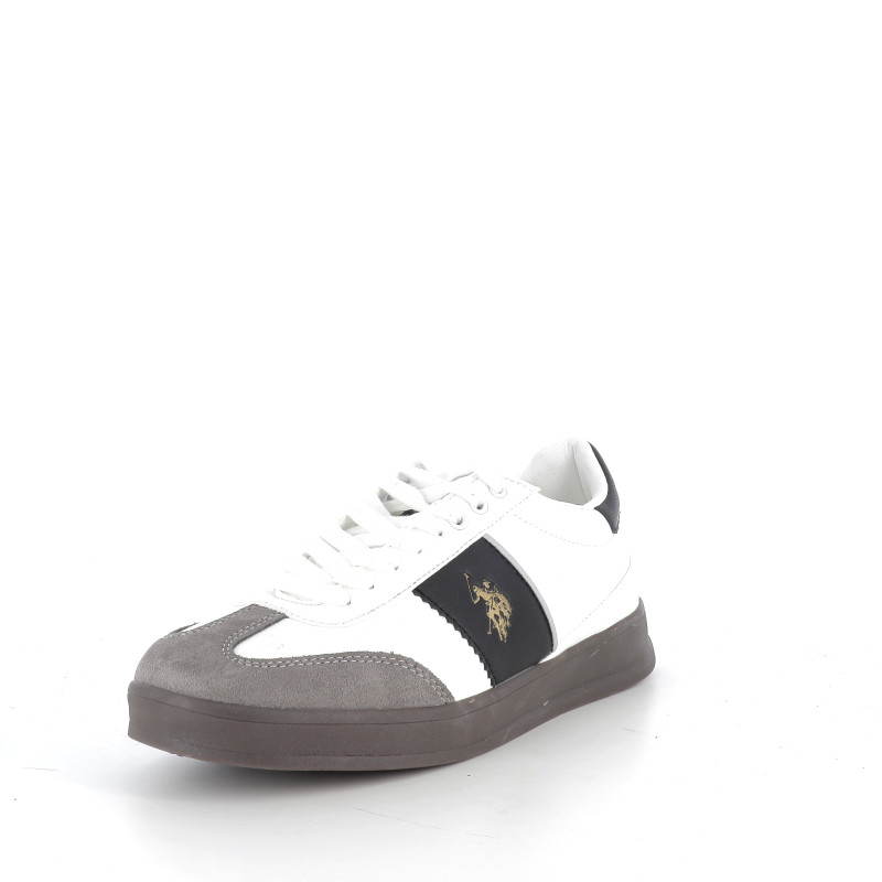 Chaussures Noires et Blanches U.S. Polo Assn