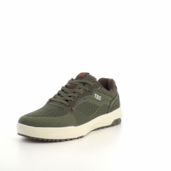 Baskets basses kaki