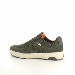 Baskets basses kaki