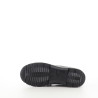 Baskets basses grises en cuir