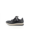 Baskets basses en cuir noir