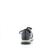 Baskets basses en cuir noir