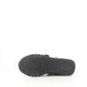Baskets basses en cuir noir