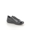 Baskets noires en synthétique vernis Remonte