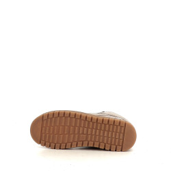 Baskets Hautes Grises en Cuir