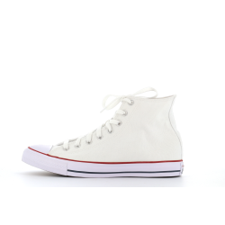 basket montante en toile blanche