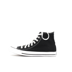 basket montante en toile noire