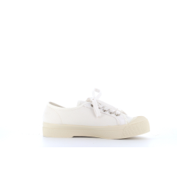 basket blanche en toile