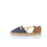 nu pied en toile marine