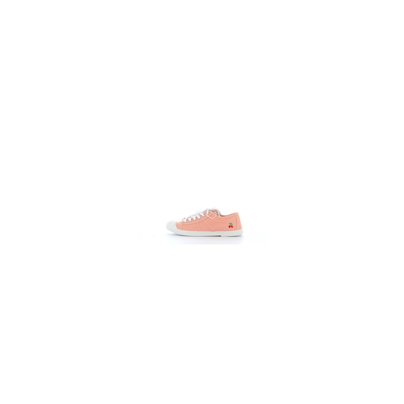 Basket en toile rose